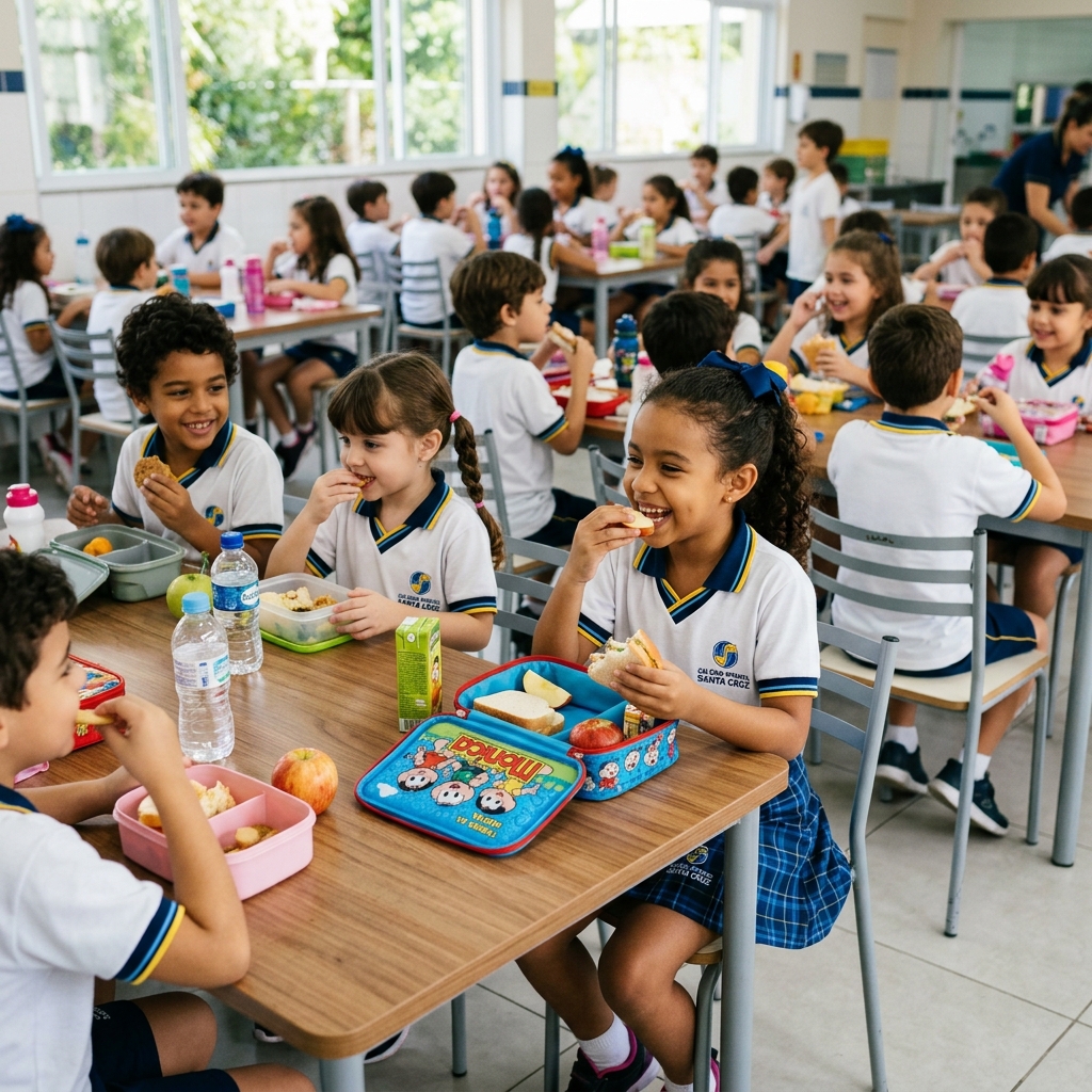 Leia mais sobre o artigo Alimentação escolar saudável: 7 formas de apoiar em casa o que a escola já faz 